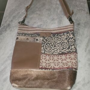 Boho Chic Patchwork Shoulder Bag